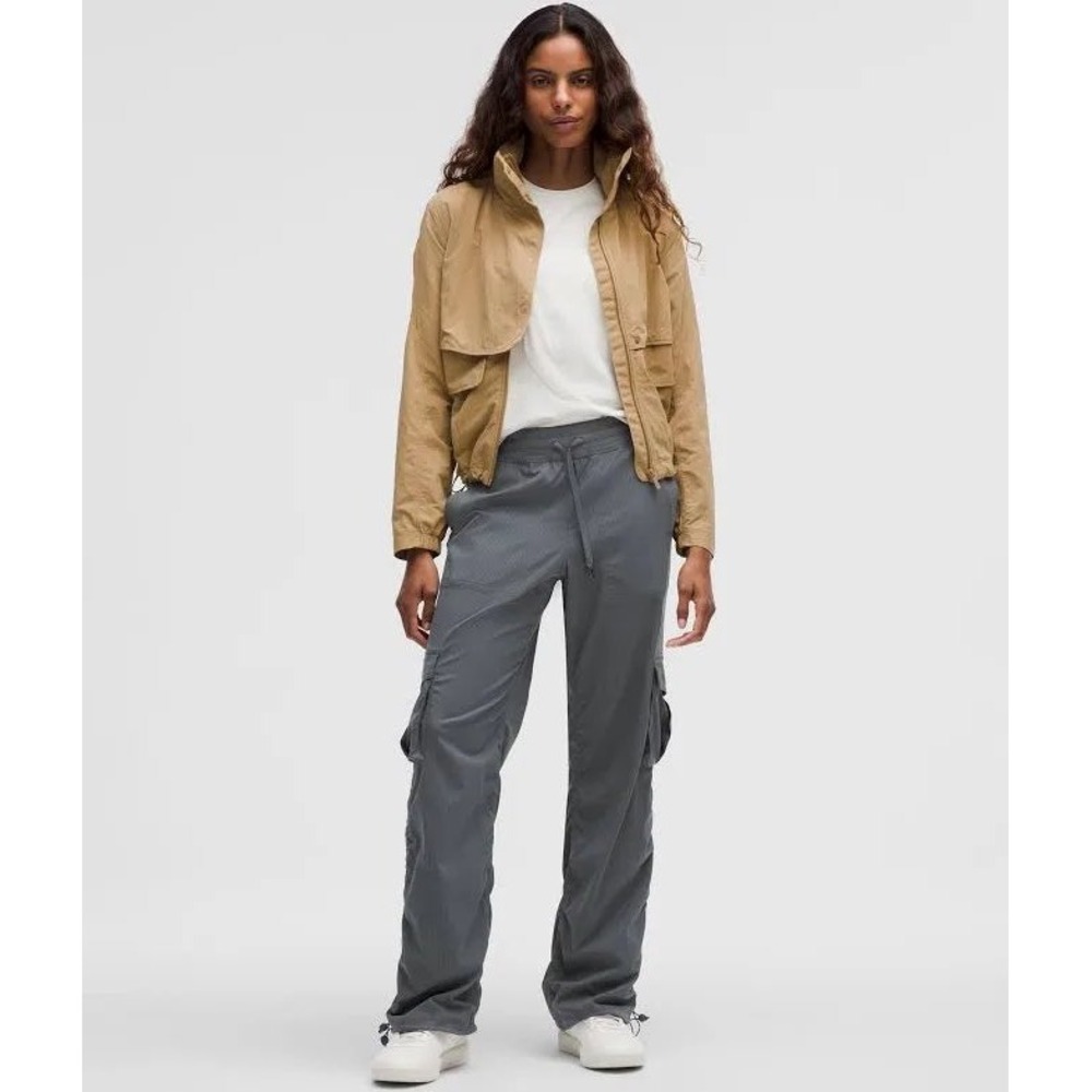 Lululemon Dance Studio Relaxed-Fit Mid-Rise Cargo Pants Oil Grey LW5GILS M